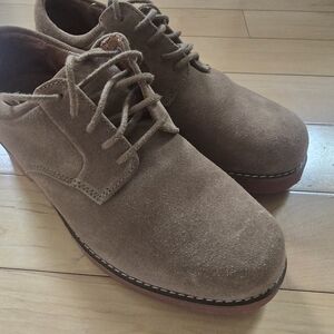 Bass Men's Tan Suede Oxford Shoes